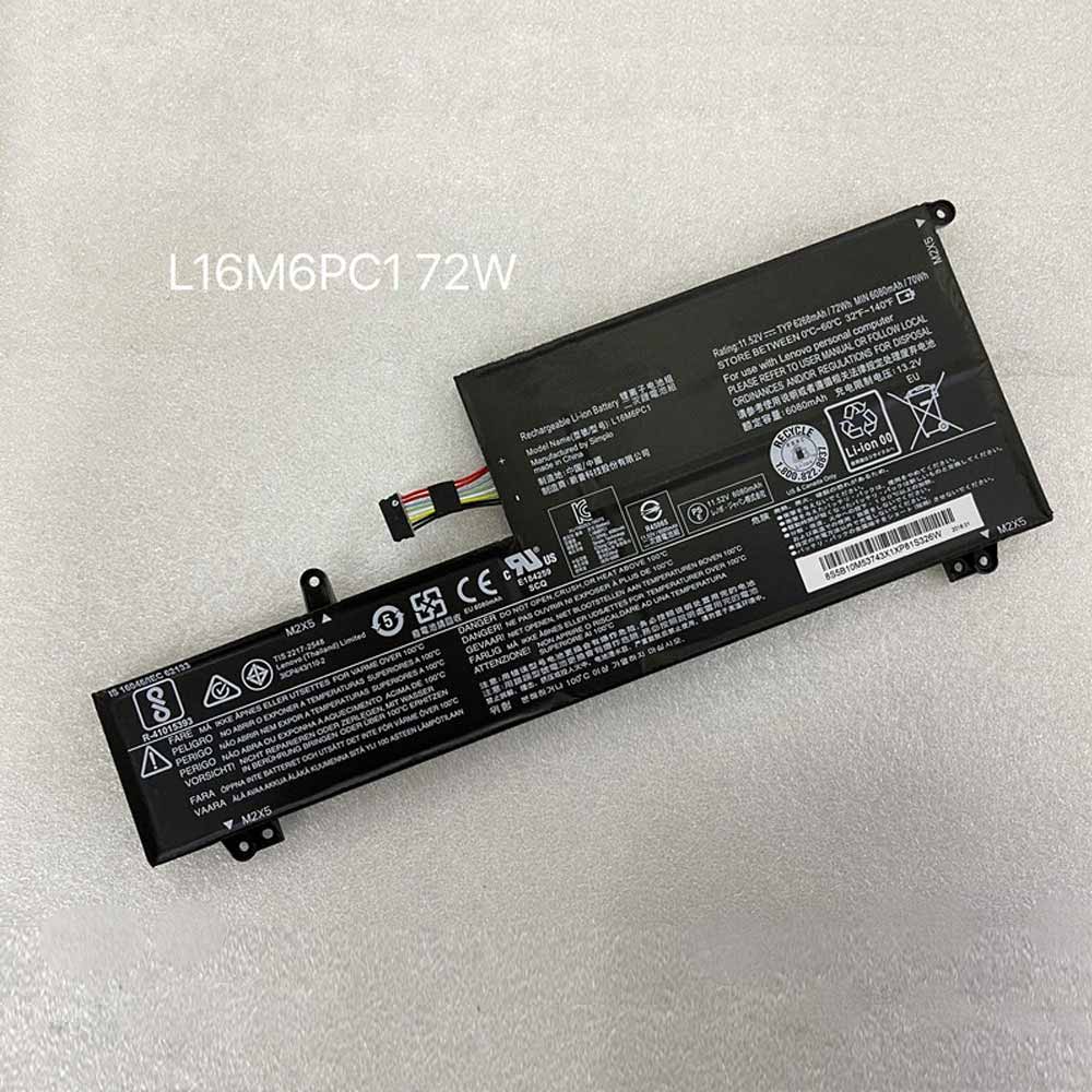 L16M6PC1 Baterie do laptopów 6268mAh/72WH 11.52V/4.4V