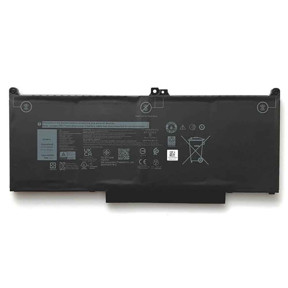 MXV9V Baterie do laptopów 7500mAh/60WH 7.6V/8.8V