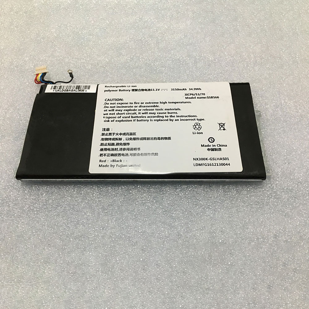 SSBS66 Baterie do laptopów 3150MAH/34.9Wh 11.1V